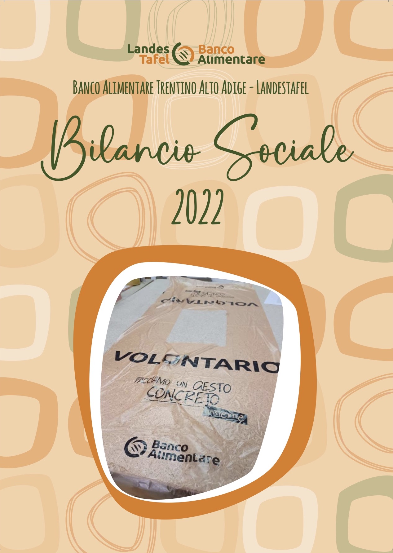 Copertina Bilancio Sociale Trentino 2022