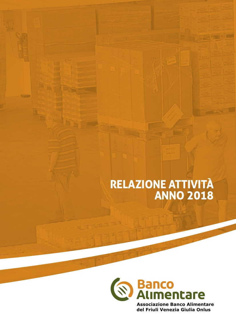 Copertina Relazione Attività FVG 2018