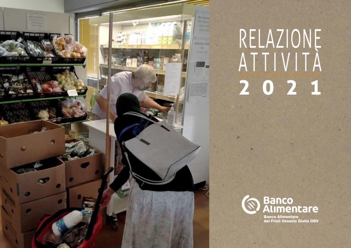 Copertina Relazione Attività FVG 2021